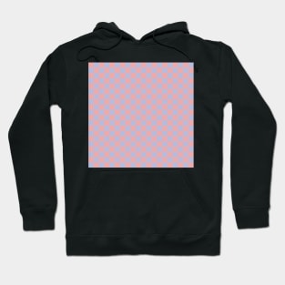 Wonky Checkerboard, Pink and Lavender Hoodie
